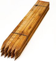 Pasak Kayu Keras Harga Murah untuk Aplikasi Taman Pendukung Tanaman Bunga Pendukung Campuran Kayu Vietnam Alami Pasak Runcing