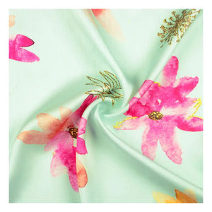 Imprimé numérique floral de haute qualité 100% techniques et matériaux de style de conception personnalisables usa - Product Image 2