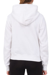 Sweat à capuche personnalisé de haute qualité pull en tricot à manches longues pour femmes tissu en coton pull à capuche surdimensionné pour femmes - Product Image 4