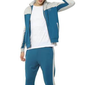 Hommes Casual Solide Couleur Deux Pièces Survêtements Respirant Nouvelle Arrivée Hiver Vêtements-Vente en Gros - Product Image 3