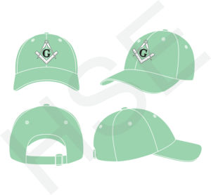 Casquette de baseball brodée personnalisée multicolore avec sangle réglable - Product Image 5