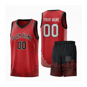 Camiseta de Baloncesto OEM ODM de Fábrica, Uniforme de Equipo Personalizado, Ropa Deportiva de Malla Transpirable de Alta Calidad - Product Image 3