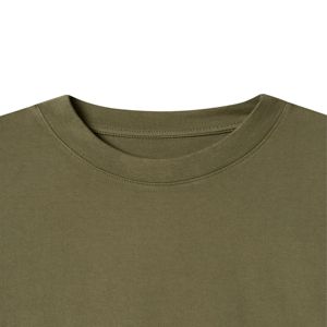 Camiseta extragrande a la moda para hombre con ajuste relajado, ideal para estilos urbanos callejeros y atuendos informales - Product Image 4