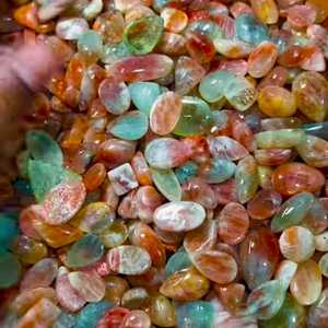 ความต้องการสูงซันสโตนธรรมชาติหิน Cabochon อัญมณีหลวมสําหรับเครื่องประดับทําให้หินธรรมชาติมีจําหน่ายสําหรับขาย - Product Image 4