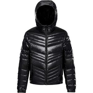 Top Trending Winter Chaqueta acolchada de gran tamaño Bubble Hombres con capucha Heavy Winter Shiny Down Puffer Outdoor Jacket - Product Image 5