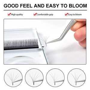 Pinzas de pestañas con punta de fibra de acero inoxidable japonesas personalizadas OEM, herramientas de extensión de Punta Alta, SS-ET-010 quirúrgico Sevmek - Product Image 4