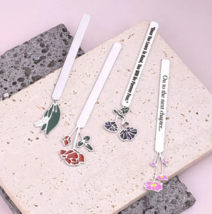 Marcapáginas de madera ecológico con flores hawaianas-Caja de regalo artística incluida VIET FARGIMEX - Product Image 5