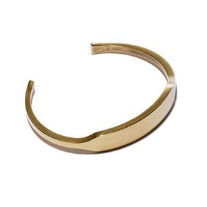 Wearing Girls Vintage Brass Bracelet Long Lasting Quality Shinny Gold Plated <b>Engraved</b> Embossed Design Bracelet on Sale - Product Image 5