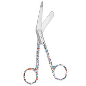 Tijeras de Enfermería Veterinaria, Instrumentos Médicos Quirúrgicos, Ideales para Enfermeras, Disponibles en Varios Colores, Tijeras para Vendajes de Enfermería - Product Image 1