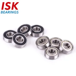 High Speed 607 ZZ 2RS OPEN 607ZZ Miniature Deep Groove Ball Bearing for Skate Bearing