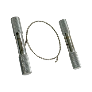 Juego de 3 Piezas de Herramientas para Descornar (Cable Trenzado de 23 Pulgadas) - Sierra de Acero Inoxidable de Alta Resistencia para Ganado, Ciervos y Toros - Product Image 1
