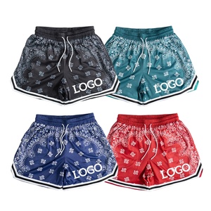 Diseñe sus propios pantalones cortos de malla de secado rápido para hombre, pantalones cortos holgados con estampado Floral, pantalones cortos de baloncesto de cuarto para envío MenDDP - Product Image 1