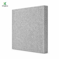 Panneau acoustique en PET de 32 mm, panneau acoustique en fibre de polyester, 6000 g/m², absorbeur de son, panneau acoustique mural robuste, luxe