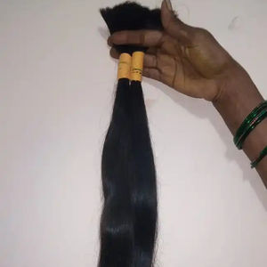 Cheveux indiens naturels remy 100% non traités — ali queen, cheveux humains vierges, cuticule complète, promo, vente en gros - Product Image 1