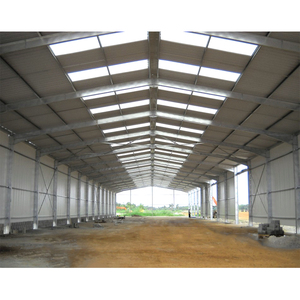 Bán đơn giản wearhouse tòa nhà Kết Cấu Thép sẵn sàng thực hiện kho prefab kim loại thép xây dựng wearhouse giá thép cấu trúc - Product Image 2