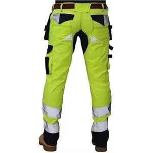 Multiple <b>Pockets</b> Cargo Pants Wholesale Customized Cargo Work <b>Trousers</b> Men's <b>Trousers</b> Pants Men - Product Image 3