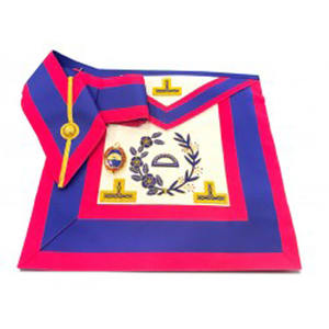 Vintage MASONIC ROYAL ARCH PAST HIGH PRIEST <b>APRON</b> HAND EMBROIDERED - Product Image 6