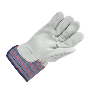 Guantes DE SEGURIDAD DE CUERO resistentes y duraderos para aparejo de soldadura de construcción Protección de manos industrial para el trabajo - Product Image 4