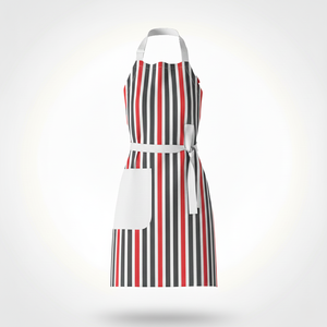 Tablier classique pour tous les jours, tissu en coton doux avec finition élégante, poches multi-usages et ajustement personnalisé - Product Image 2
