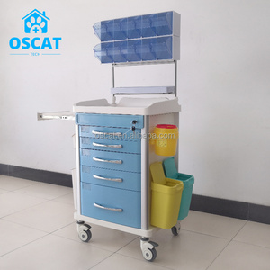 Carrito <span class=keywords><strong>de</strong></span> Anestesia <span class=keywords><strong>Veterinaria</strong></span> OSCAT, Carrito <span class=keywords><strong>de</strong></span> Emergencia para Mascotas, Serie <span class=keywords><strong>de</strong></span> Carritos <span class=keywords><strong>de</strong></span> Emergencia Veterinarios ABS, Equipo Veterinario para Clínica <span class=keywords><strong>Veterinaria</strong></span> - Product Image 3