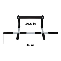 Barra de Ejercicios para Puerta, Barra Horizontal para Montar en la Pared, para Uso Doméstico, con Color Personalizable, Impresión por Sublimación Completa, Material Metálico