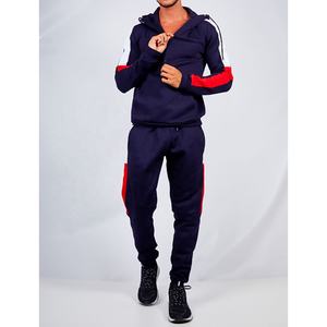 Chándal para hombre Poliéster Ropa deportiva Chándal personalizado Chándal Ropa de entrenamiento OEM 2 piezas - Product Image 1