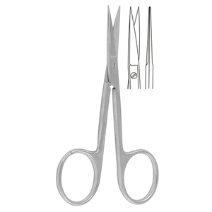 Ciseaux Iris 10 cm à Lame Extra Plate en Acier Inoxydable – Instruments Chirurgicaux les Plus Vendus avec Garantie de 2 Ans – Prix de Gros - Product Image 3