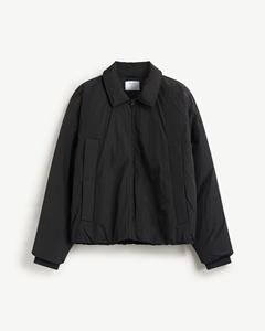 Veste matelassée à manches longues pour homme avec poches, coupe ample, décontractée, unie, 100% nylon, taille personnalisée, automne, routine, Vietnam - Product Image 5