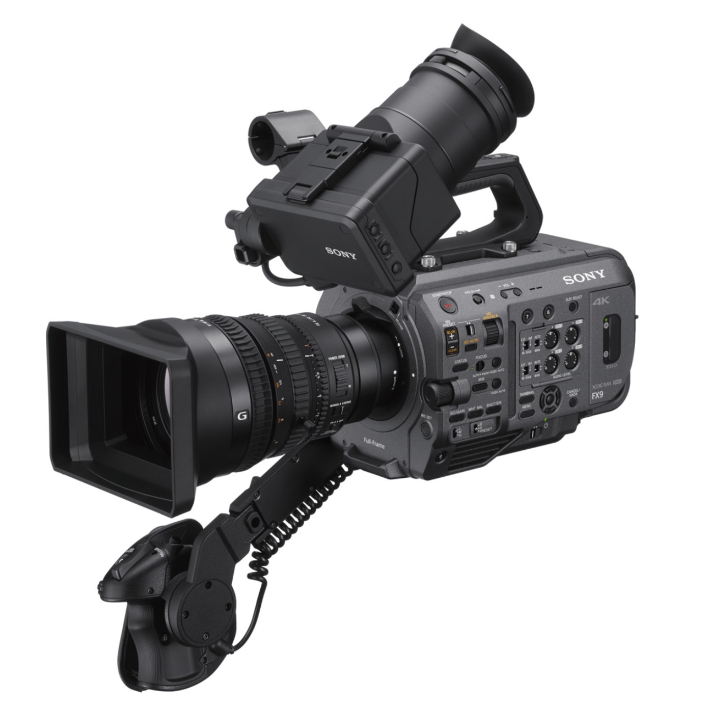 Новинка, PXW-FX9 XDCAM 6K полнокадровая цифровая камера 28-135 мм объектив поддерживает 4K 8K видео 40x оптический CCD MP3 запись