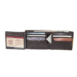 Customized Durable <b>Leather</b> <b>Wallet</b> Factory Direct Supply Hot Selling Lightweight RFID Short <b>Men</b> <b>Wallet</b> Made in Pakistan - Product Image 4