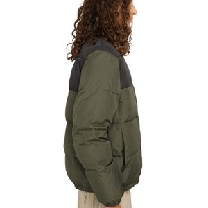 Best Quality Custom Style Men's Winter Jacket 700 Fill Warm stand colar Face Puffer Non woven Weaving Method High Street Stylish - Product Image 5