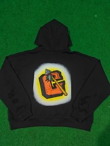 Sweat à capuche zippé décontracté d'hiver imprimé DTF de qualité supérieure, en polaire doux, personnalisé, impression couleur intégrale sans fissures, 100% coton - Product Image 3