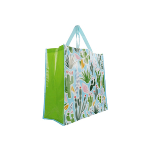 Reusable <b>Medium</b> Non-Woven Fabric Hand-Held Shopping <b>Bag</b> with Hook & Loop Closure - Product Image 2