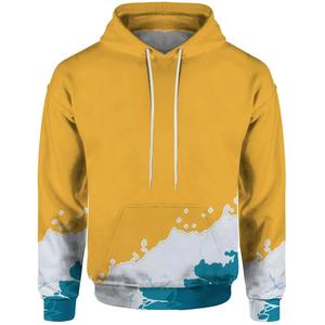 Sweat à capuche d'hiver pour homme 100% polyester personnalisé Design personnel Sweat-shirt Streetwear vintage Sublimation 3D Poids lourd Confortable - Product Image 1