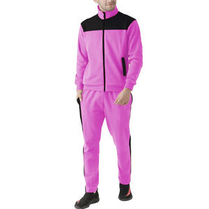 2025 Custom Drawstring 100% Cotton Anti-Bacterial Lightweight Turtleneck Sportswear High Quality Digital Print <b>Plain</b> <b>Tracksuit</b> - Product Image 6