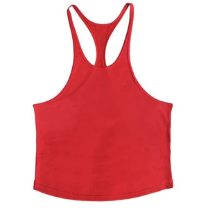 Plain Gym Fitness Bodybuilding Muscle Tank Tops Mens Running Sport Sleeveless Y-back <b>Vests</b> Summer Cool Cotton Breathable Shirts - Product Image 5