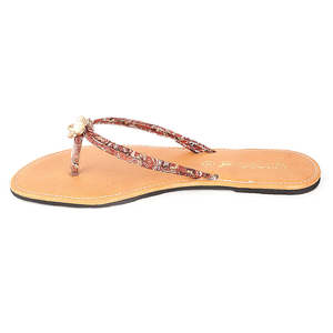 รองเท้าแตะผู้หญิง (KL-035) - สีน้ำตาล - Product Image 4