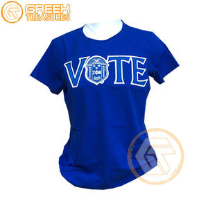 เสื้อยืดผู้หญิง Zeta Phi Beta แบบขายส่ง สั่งทำได้ คุณภาพสูง ระบายอากาศดี ผ้าฝ้ายลำลอง - Product Image 6