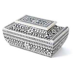 High Quality Bone Inlay <b>Box</b> with Mother of Pearl Inlay Custom Jewellery <b>Packing</b> Gift from India - Product Image 4
