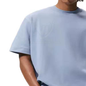 Vêtements d'été personnalisés avec logo personnalisé T-shirt surdimensionné pour hommes Marque privée T-shirt surdimensionné - Product Image 4