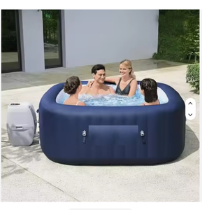 NEW Portable Inflatable Hot Tub – Air Jet <b>Massage</b> Spa Pool - Product Image 1