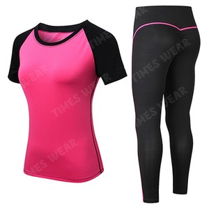 Ensemble de vêtements de Sport pour femmes, survêtement de Yoga, Leggings et Top de gymnastique, Fitness, vêtements de Sport - Product Image 6