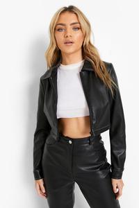 Custom <b>Women's</b> Denim Waterproof Eco-Friendly Reversible Breathable Cropped Moto Bomber <b>Jacket</b> <b>Long</b> Sleeve Fashion - Product Image 6