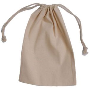 Bolsa de algodón de muselina orgánica 100% respetuosa con el medio ambiente personalizada, bolsa pequeña de tela de Calicó blanca, bolsa con cordón y cremallera, bolsas promocionales con logotipo - Product Image 1