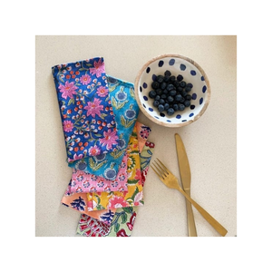 ผ้าเช็ดปากผ้าฝ้ายลายทแยงคลาสสิกคุณภาพทนต่อการ100% สีน้ำตาลแดงเหมาะสำหรับทีมจัดเลี้ยง - Product Image 4