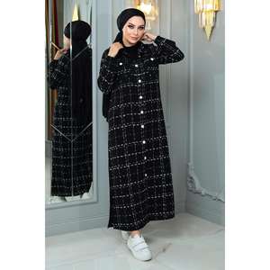 Abrigo con botones para mujer - Product Image 5