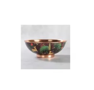 Tazones Decorativos Redondos de Cobre Hechos a Mano en India, Tazones para Servir de Grado Alimenticio, Precios al por Mayor, Gran Venta - Product Image 1