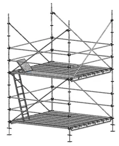 Resablok – tour Mobile pour échafaudages, 3.00m de long x 1.50m de large x 5.50 m de haut