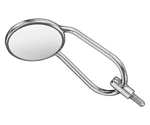 Conception personnalisée de haute qualité miroir buccal dentaire manuel vérification des dents en acier inoxydable avec Source d'alimentation manuelle avec logo - Product Image 5