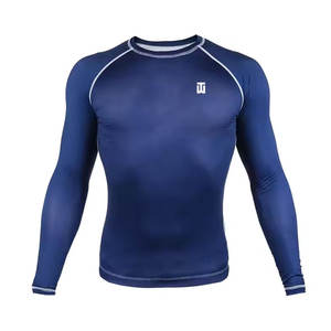 Meilleur Arrivée Respirant Spandex Polyester MMA Rash Guard Fitness Wear Léger et Confortable à Vendre - Product Image 1
